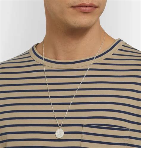 men's ysl necklace|mr porter necklaces for men.